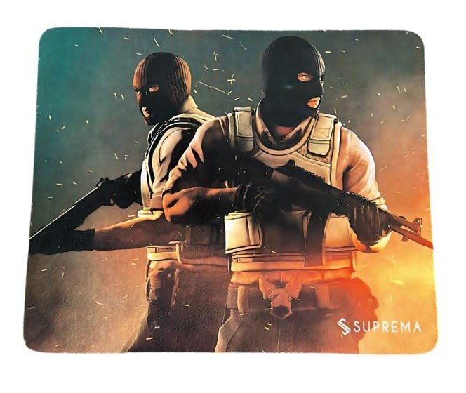 MOUSEPAD BASICO GAMER SUPREMA CSGO(22X18)
