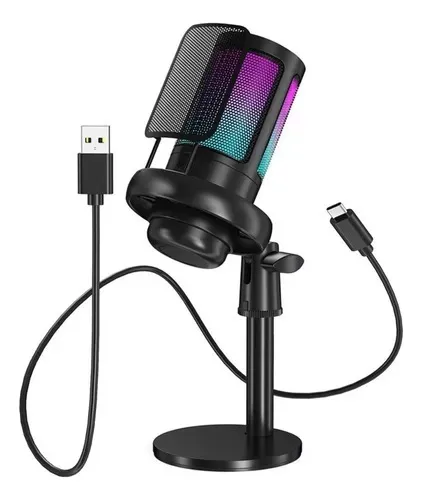 MICROFONE GAMER ME6S USB