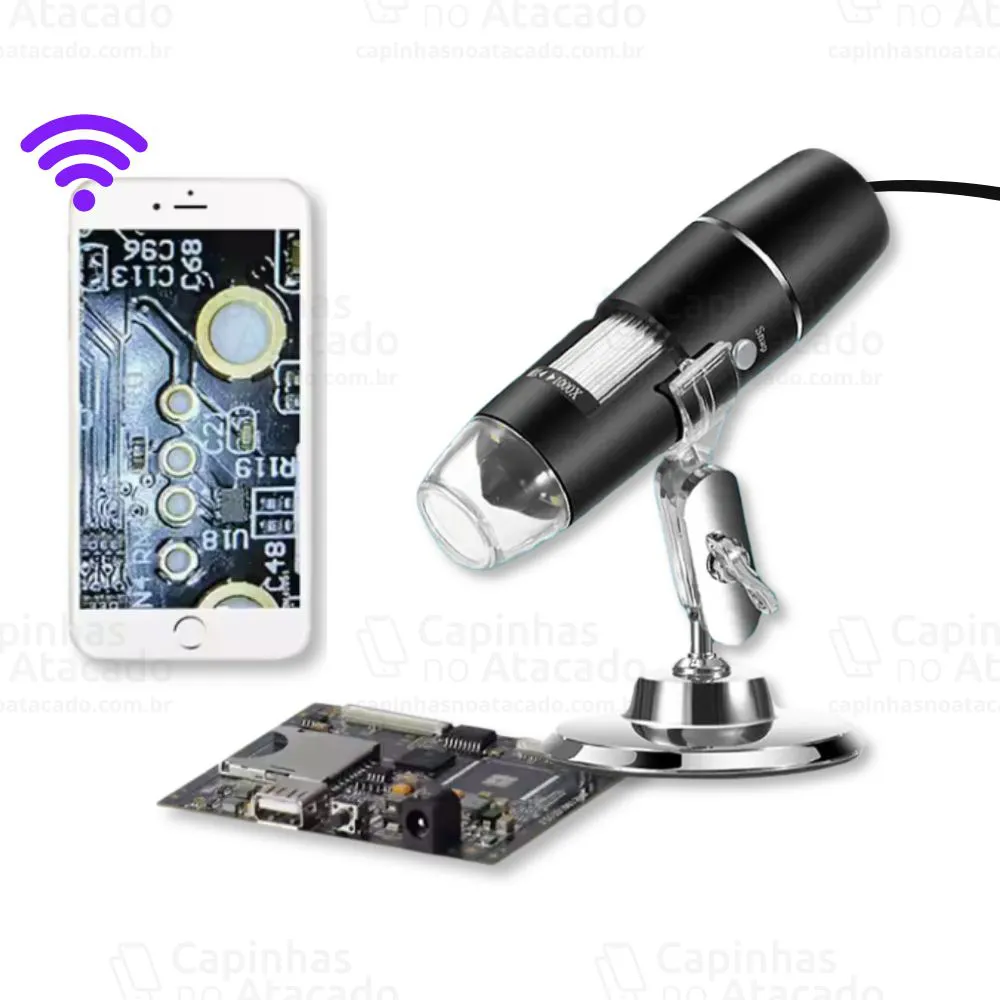MICROSCÓPIO DIGITAL DE MESA EXBOM