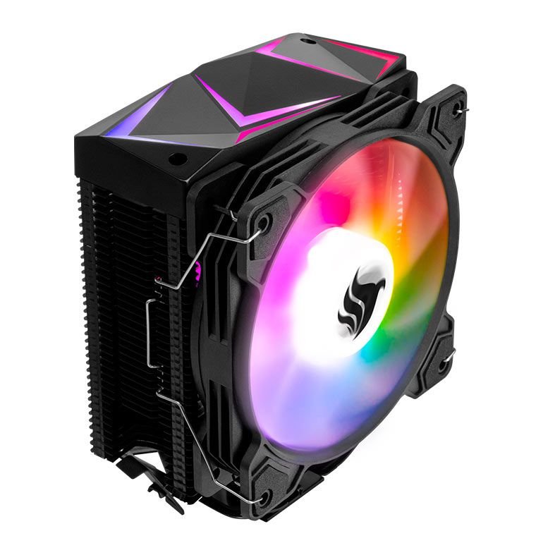 COOLER PARA PROCESSADOR PICHAU FALCON, ARGB, 120MM, PRETO
