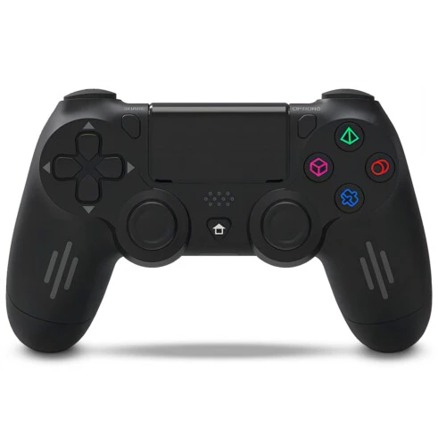 GAMEPAD CONTROLE KNUP BLUETOOTH PS4 SLIM PRO/PC KP-GM018 - PRETO
