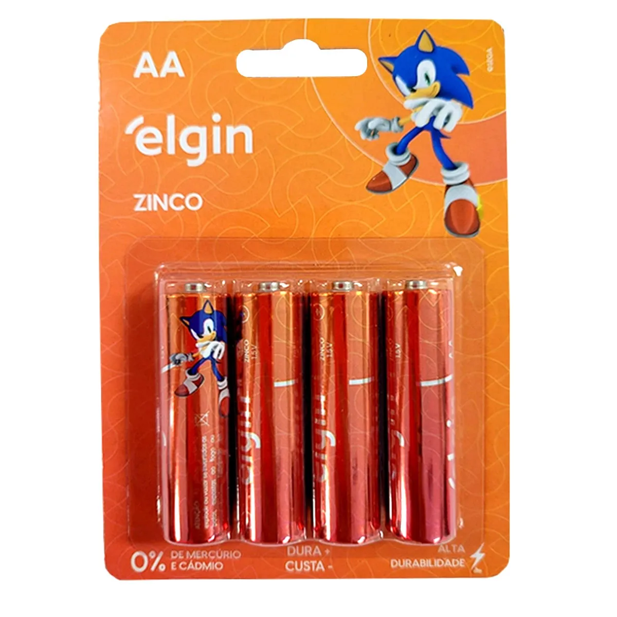 PILHA COMUM 1.5V ELGIN AA