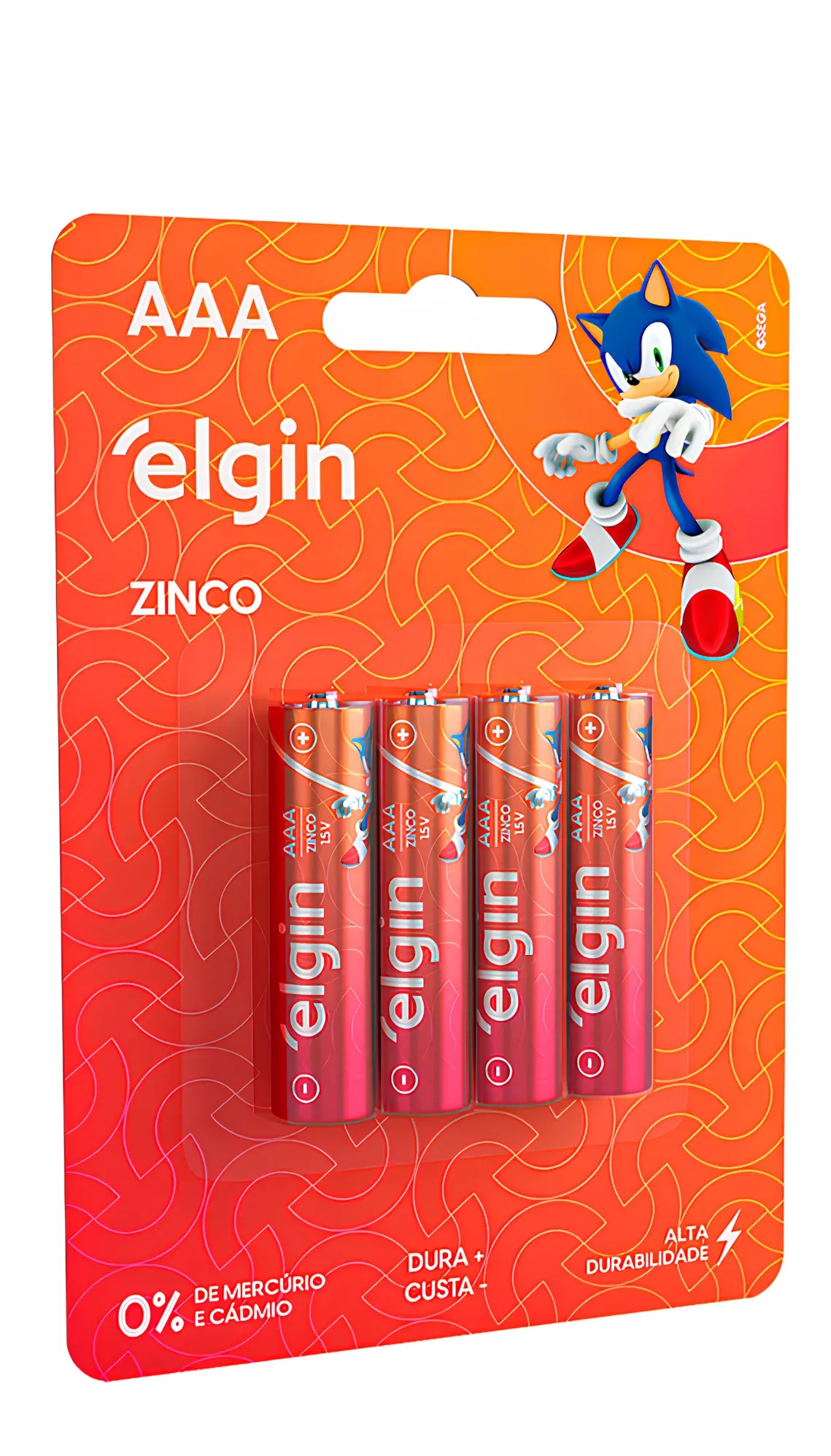 PILHA COMUM 1.5V ELGIN AAA