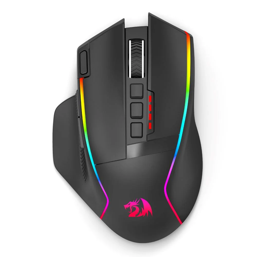 MOUSE GAMER SWAIN WIRELESS RGB 16.000 DPI REDRAGON M915RGB-WL (PRETO)
