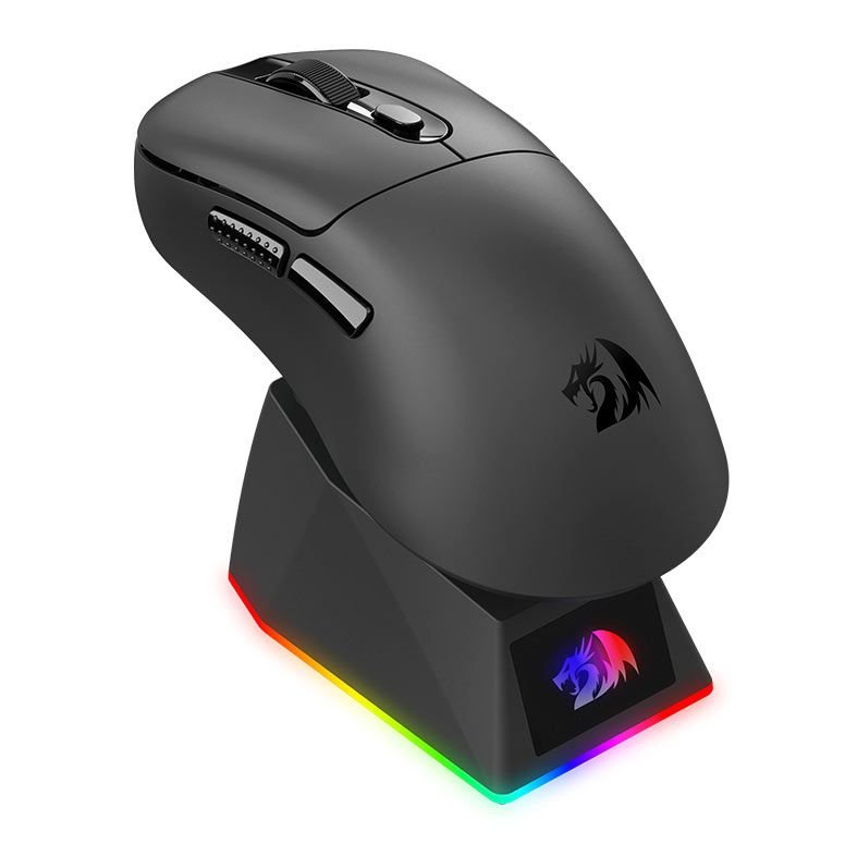 MOUSE GAMER EBONY WIRELESS RGB 24.000 DPI REDRAGON M998-STD-1K (PRETO)