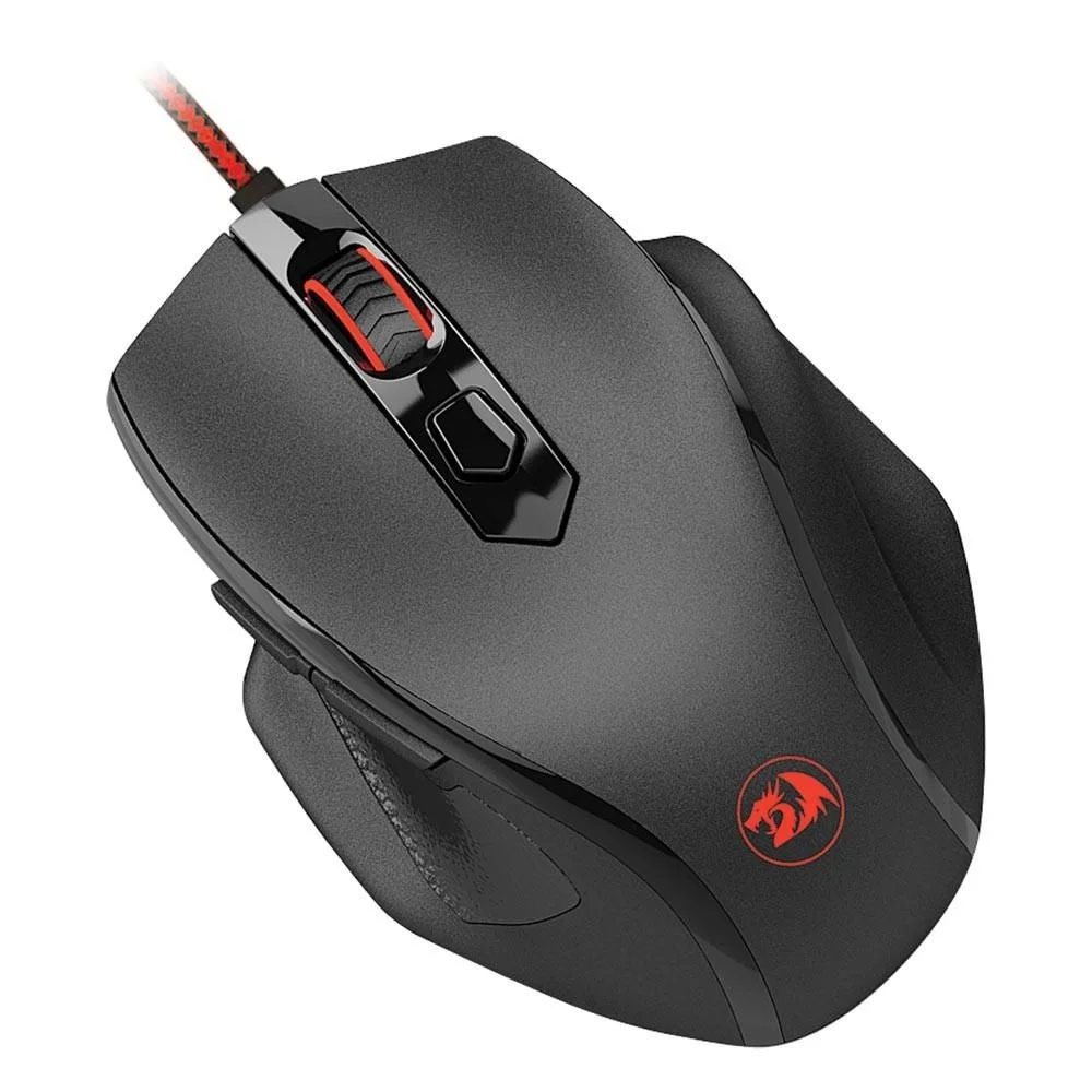 MOUSE GAMER TIGER 2 3.200 DPI REDRAGON M709-1 (PRETO)