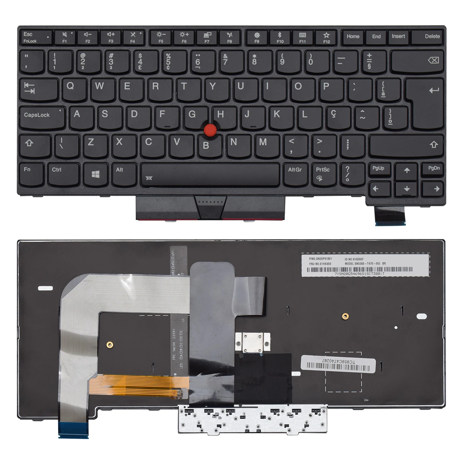 TECLADO LENOVO THINKPAD T470