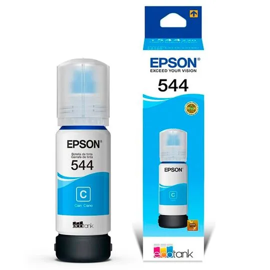 REFIL DE TINTA EPSON 544 CYAN ORIGINAL