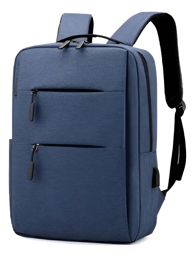 MOCHILA COM 3 BOLSOS PARA NOTEBOOK B-MAX BMB594 - AZUL