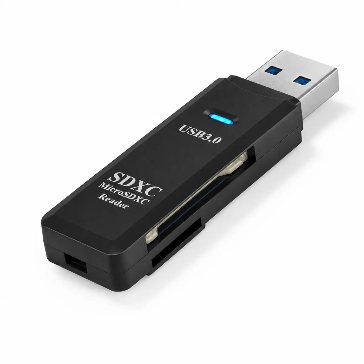 ADAPTADOR USB 3.0 LEITOR MICRO SDXC - PRETO