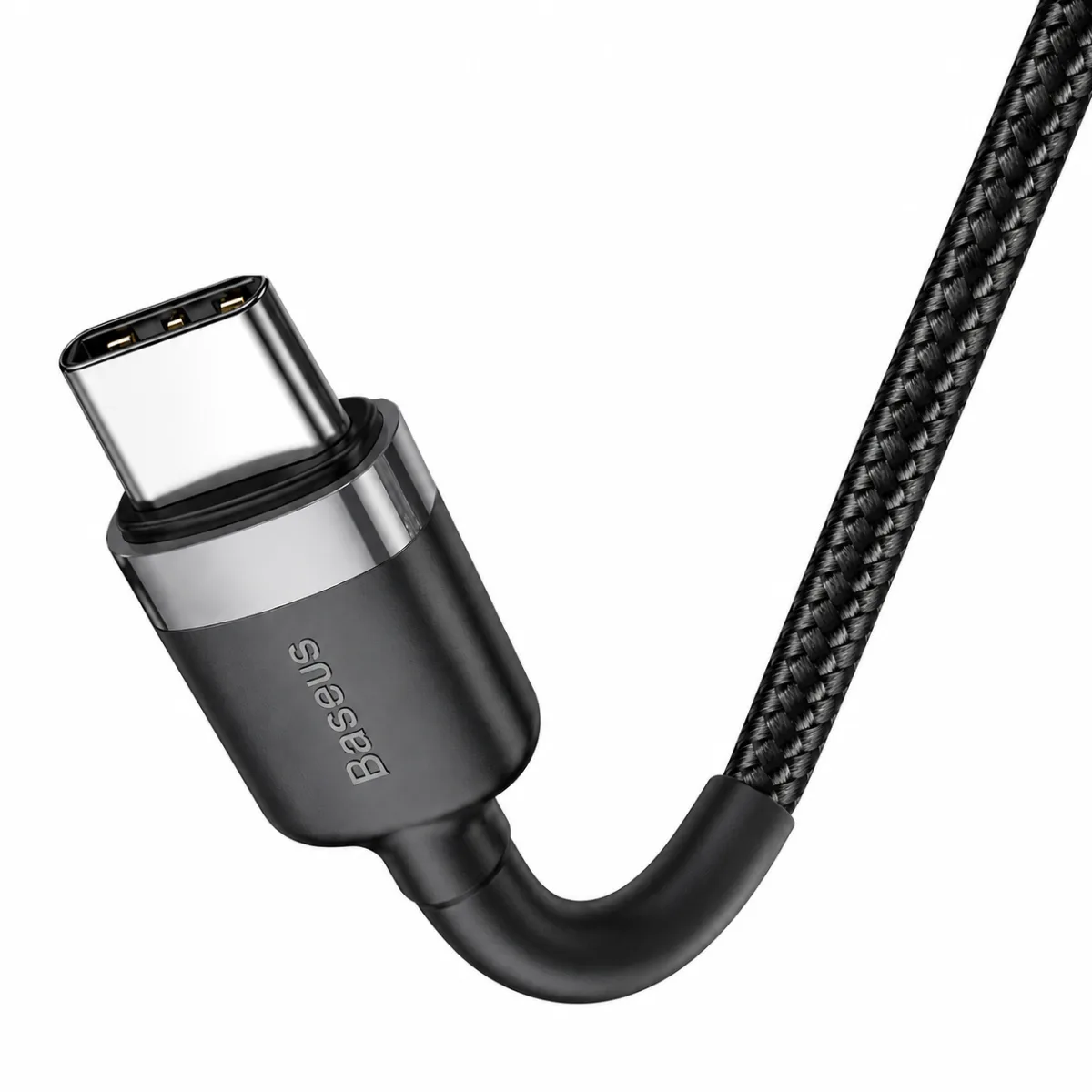 CABO CARREGADOR USB C P/ USB C BASEUS 60W 1M PRETO