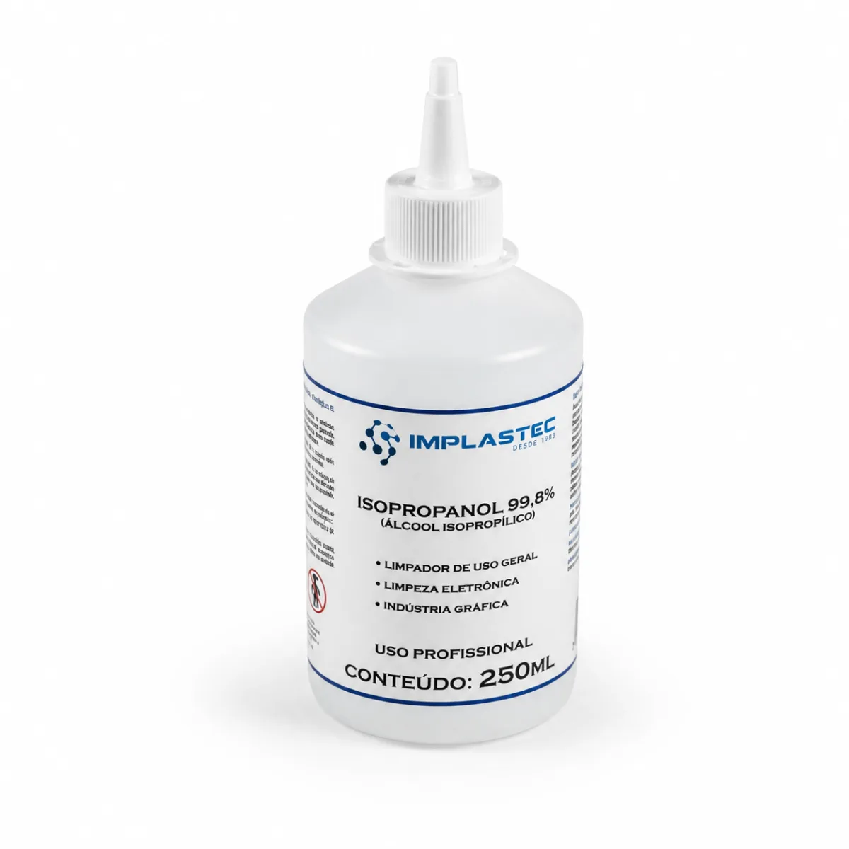 ALCOOL ISOPROPILICO 250ML IMPLASTEC