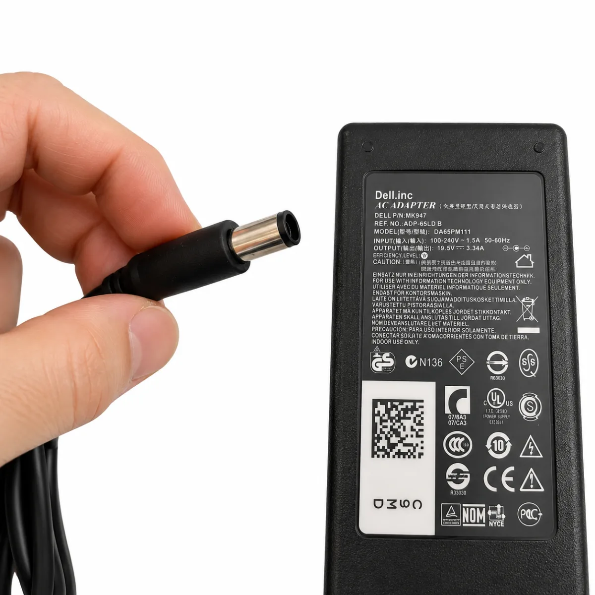 CARREGADOR DELL 19.5V 3.34A 65W (7.4*5.0)
