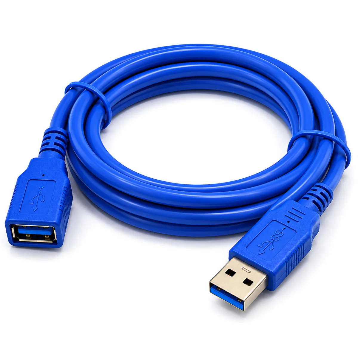 CABO EXTENSOR USB 3.0 3M AZUL