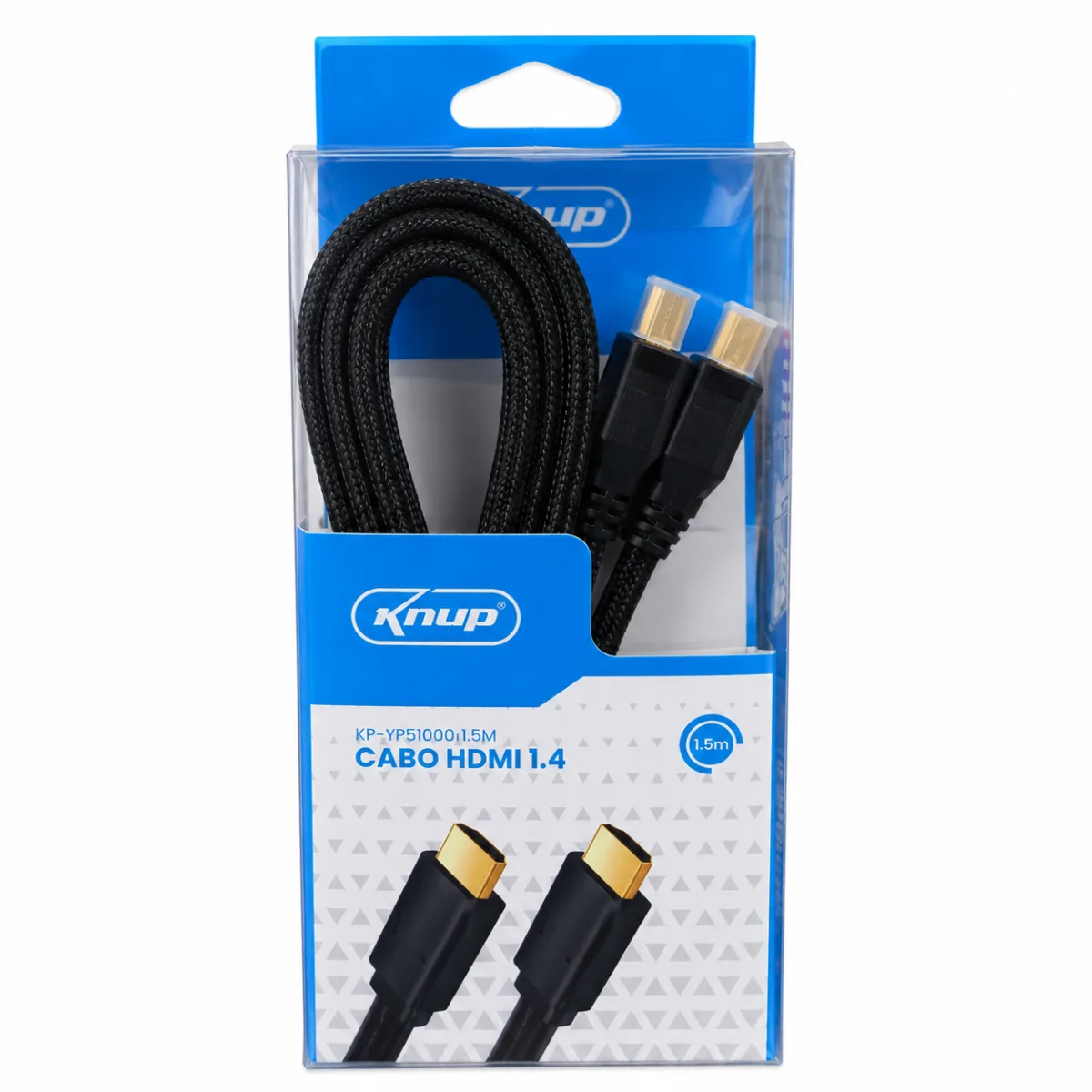 CABO HDMI C/MALHA 1.4 10M KNUP