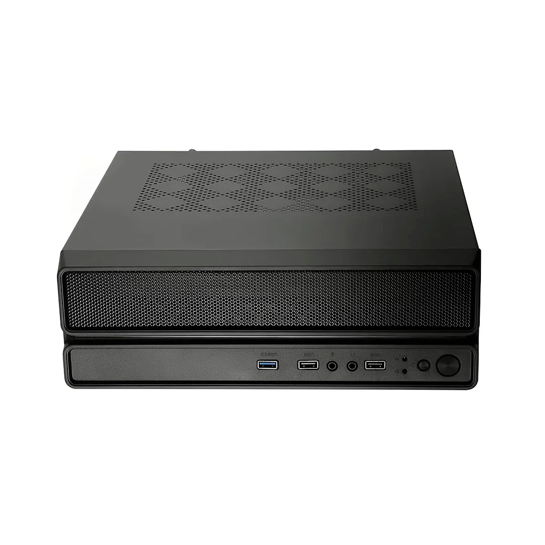 GABINETE BLUECASE SLIMDESK BG-2002 PRETO, TFX, COM FONTE 200W
