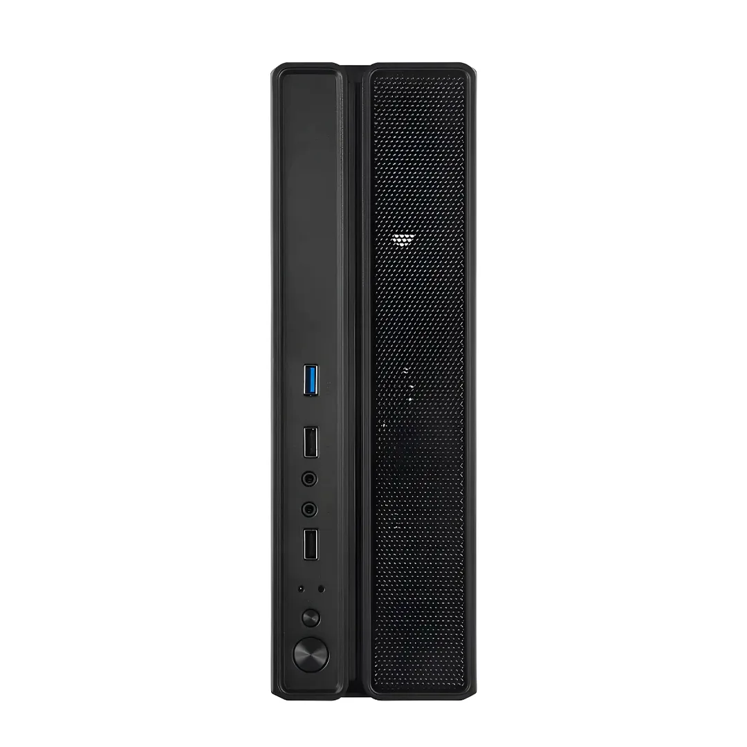  GABINETE BLUECASE SLIMDESK BG-2002 PRETO, TFX, COM FONTE 200W