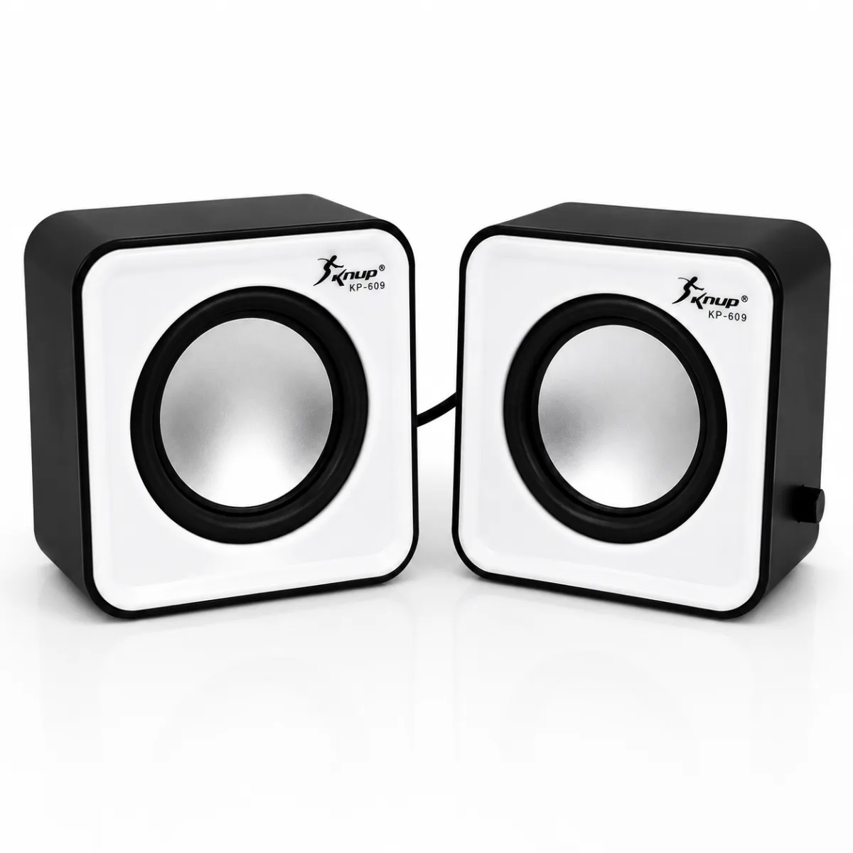 CAIXA DE SOM KNUP USB 3W KP-609 BRANCO