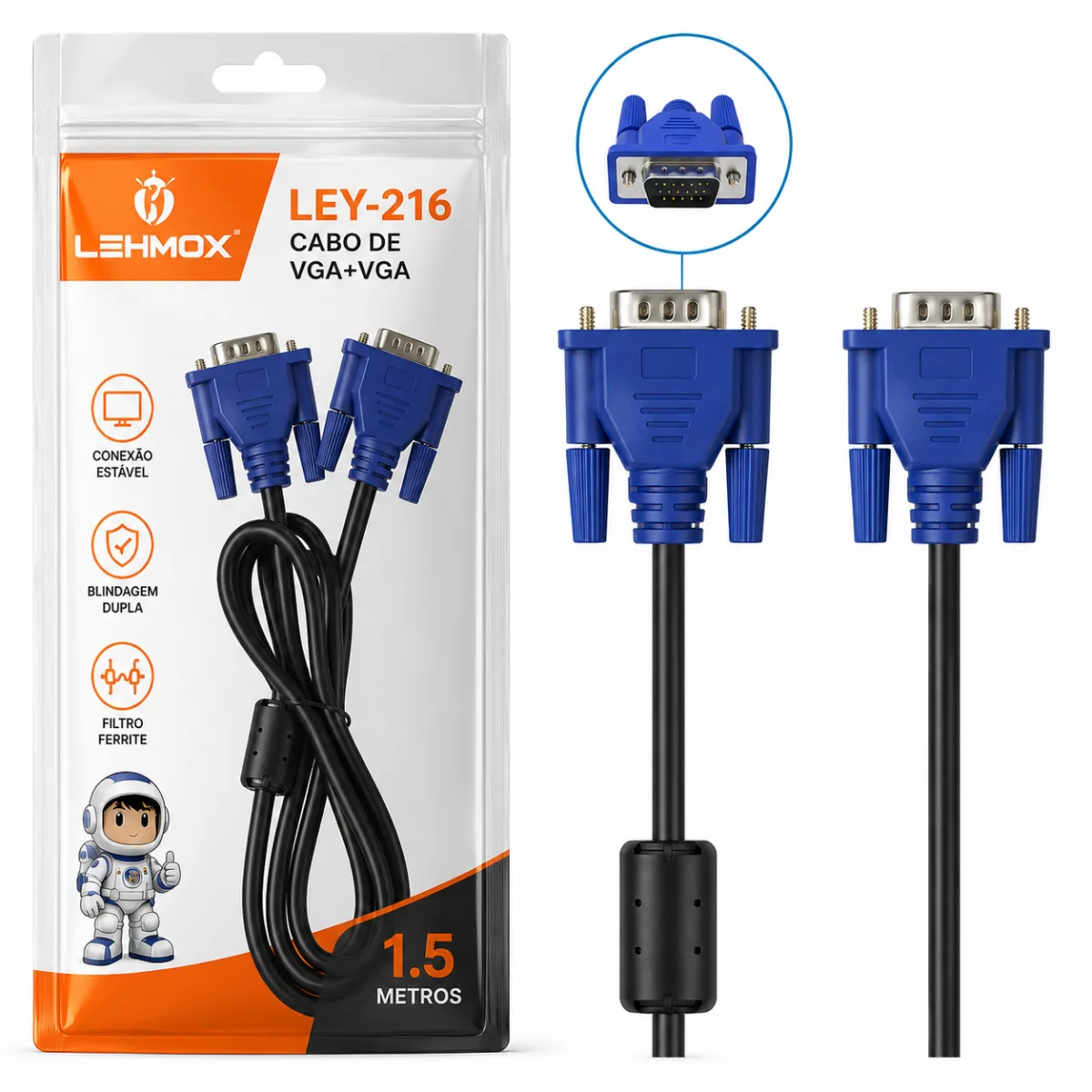 CABO VGA LEHMOX 1.5M LEY-215