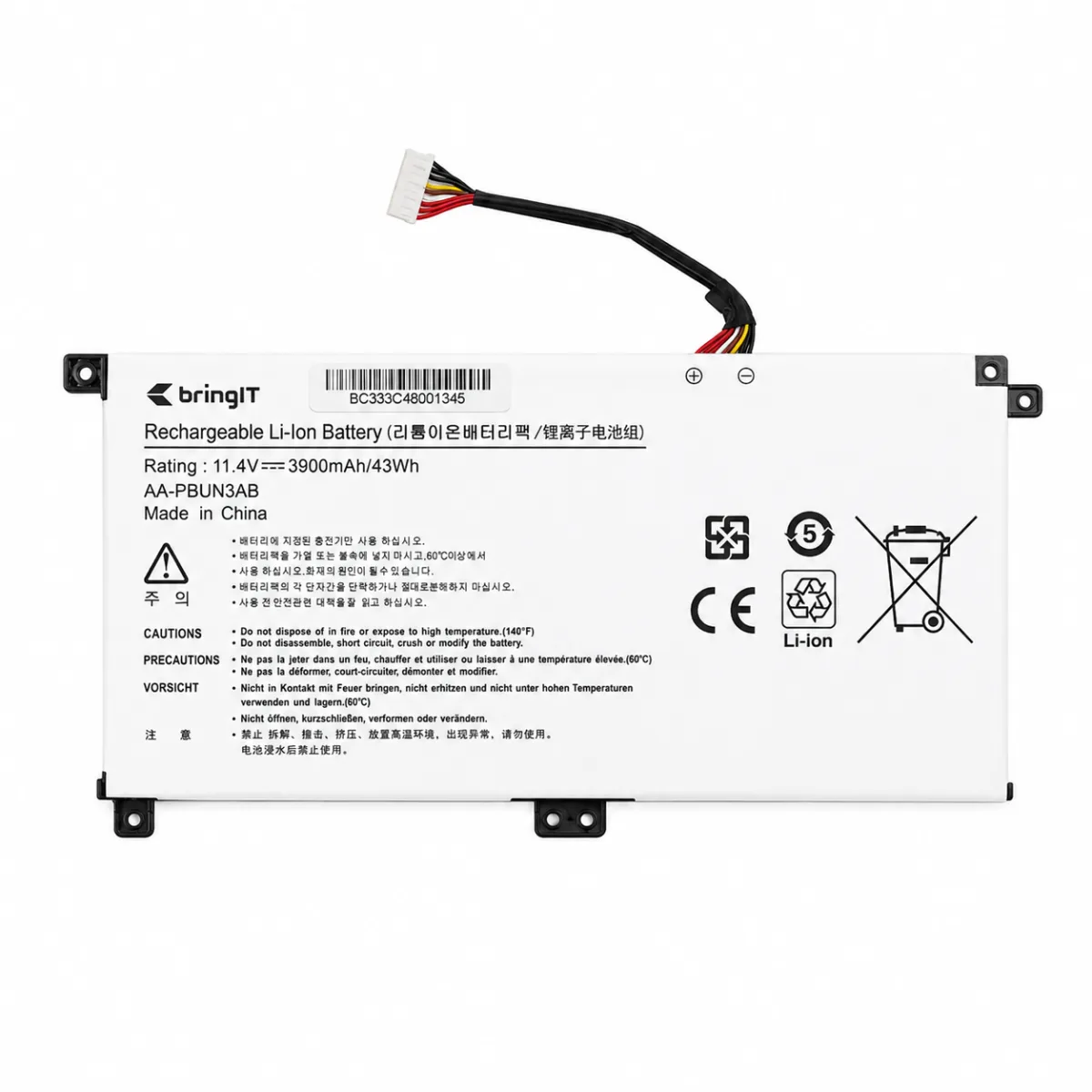 BATERIA PARA NOTEBOOK SAMSUNG NP550XDA-KF2BR